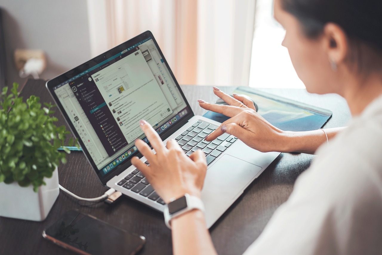 Telework, technology, laptop — Mastering MDF Painting Tips and Techniques for a Flawless Finish